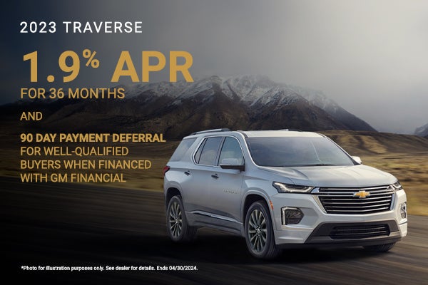 New Traverse Offer