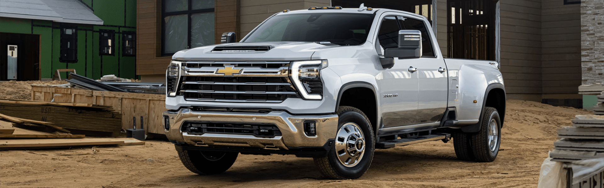 2024 Chevy Silverado HD Parked On Dirt Road