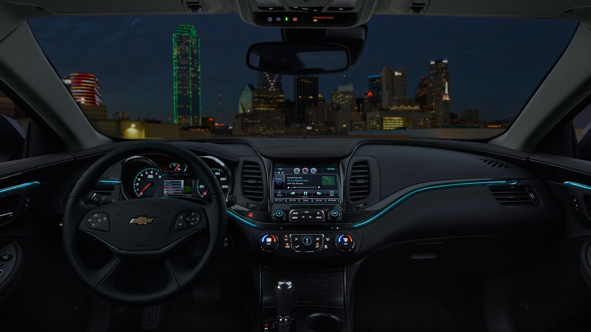2016 Chevy Impala vs 2016 Honda Accord Interior