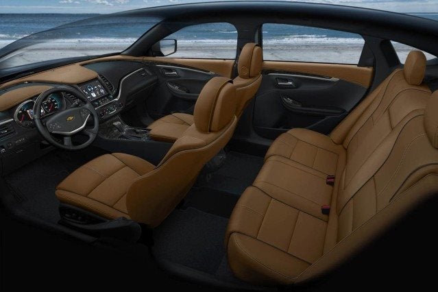 2016 Chevy Impala vs 2016 Honda Accord Seating