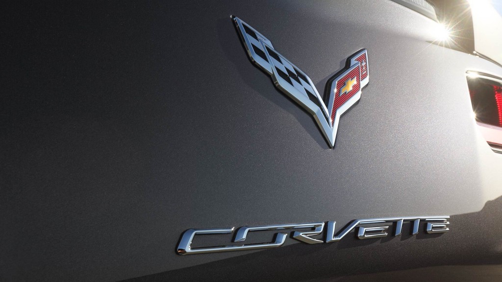 2015 corvette stingray badge