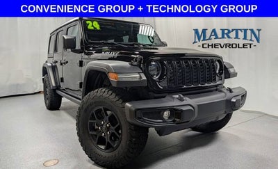 2024 Jeep Wrangler 4-Door Willys 4x4