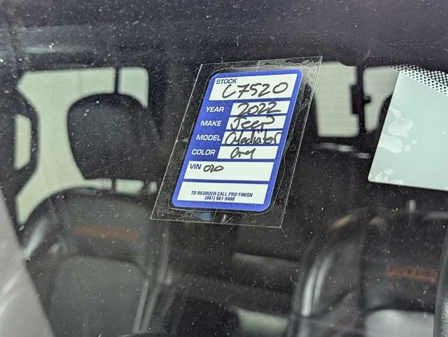 2022 Jeep Gladiator Mojave 4x4