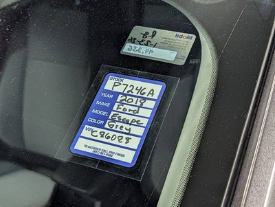 2018 Ford Escape SE
