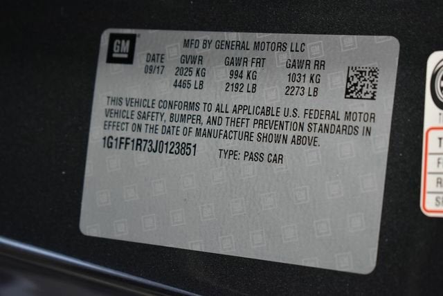 2018 Chevrolet Camaro 1SS