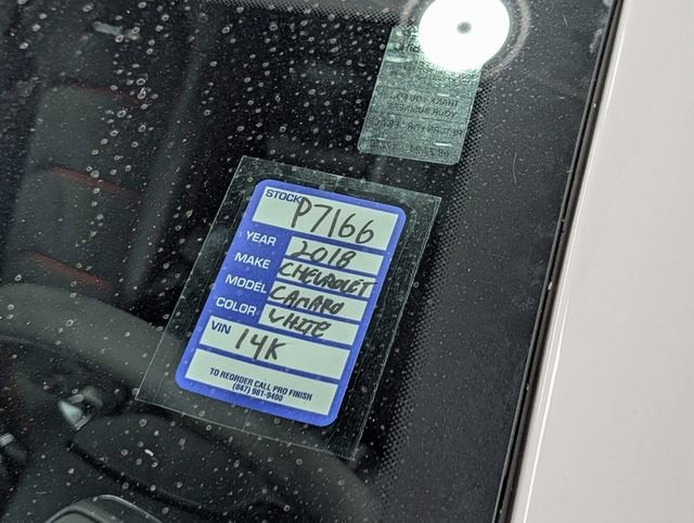 2018 Chevrolet Camaro ZL1