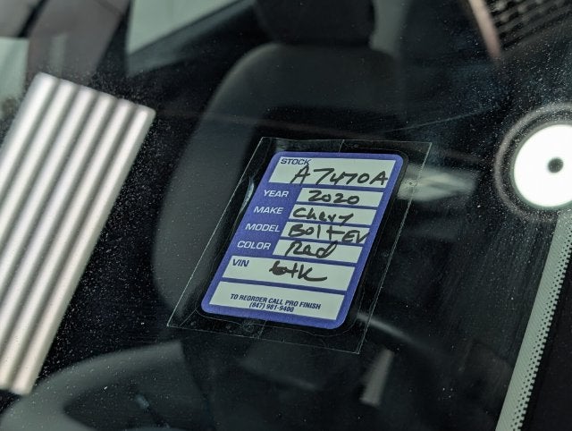 2020 Chevrolet Bolt EV LT