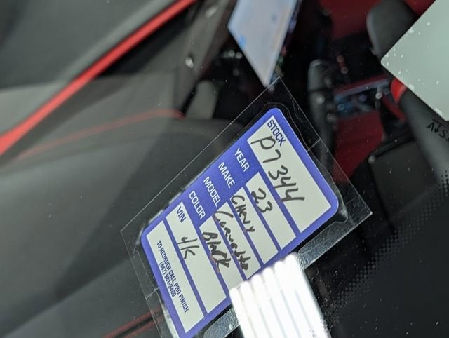 2023 Chevrolet Corvette Stingray 2LT