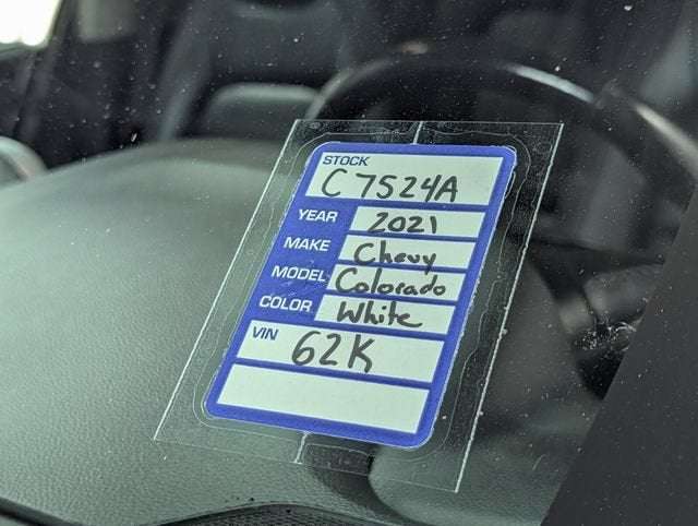 2021 Chevrolet Colorado 4WD ZR2
