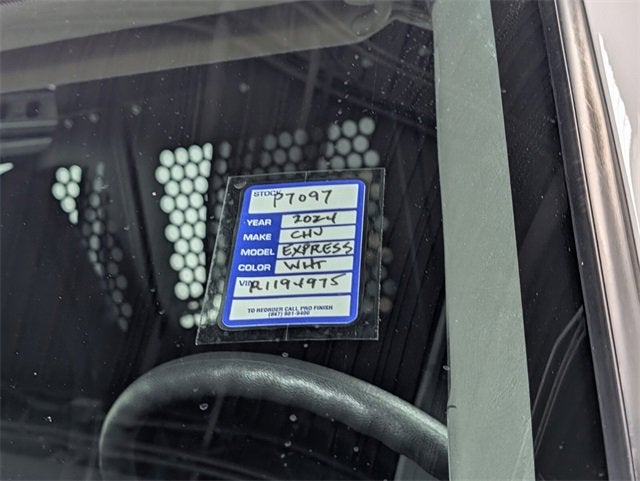 2024 Chevrolet Express Cargo 2500 WT