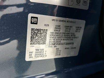 2026 Chevrolet Traverse LT