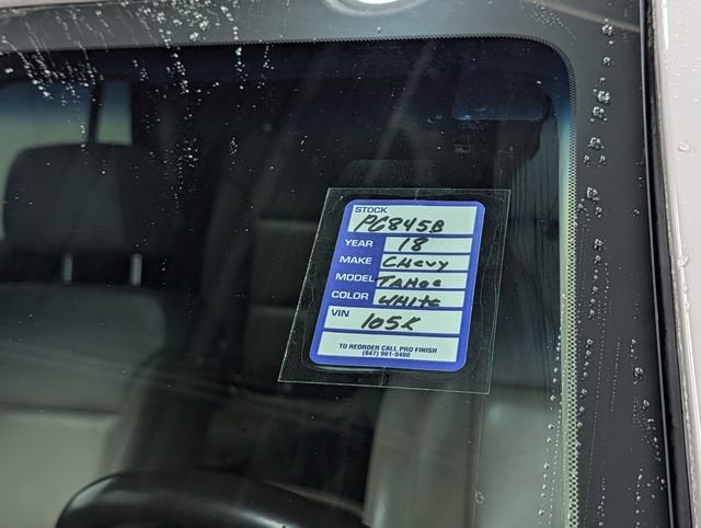 2018 Chevrolet Tahoe LT