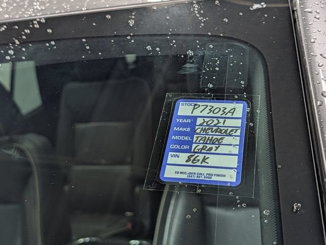 2021 Chevrolet Tahoe Premier