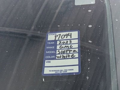 2023 GMC Sierra 1500 Pro
