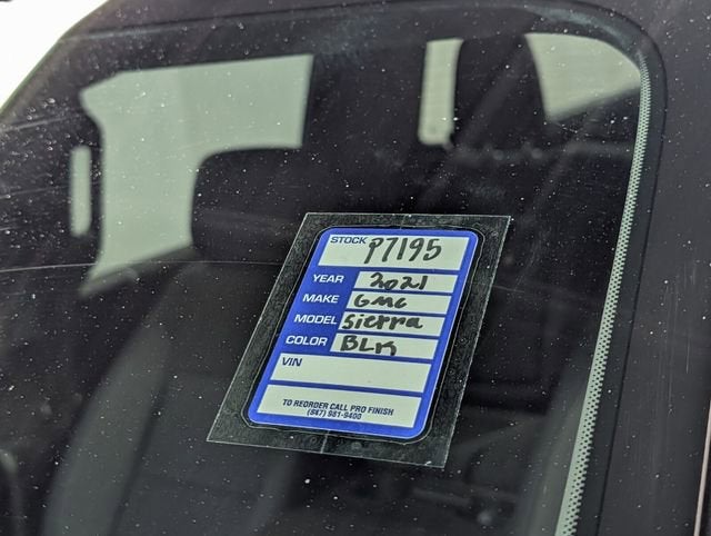 2021 GMC Sierra 1500 Elevation