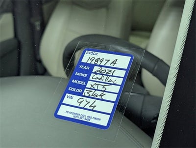 2021 Cadillac XT5 Premium Luxury