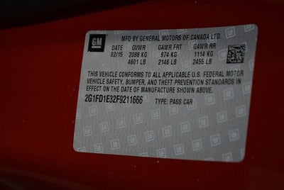 2015 Chevrolet Camaro LT