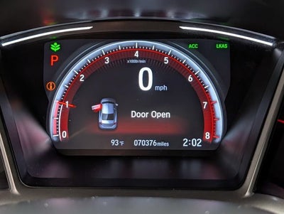 2021 Honda Civic Sedan Sport