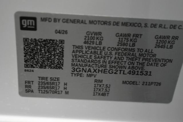 2026 Chevrolet Equinox LT