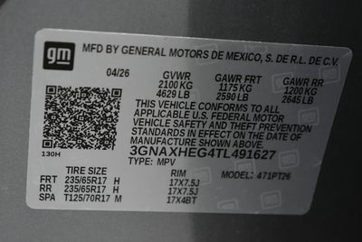 2026 Chevrolet Equinox LT