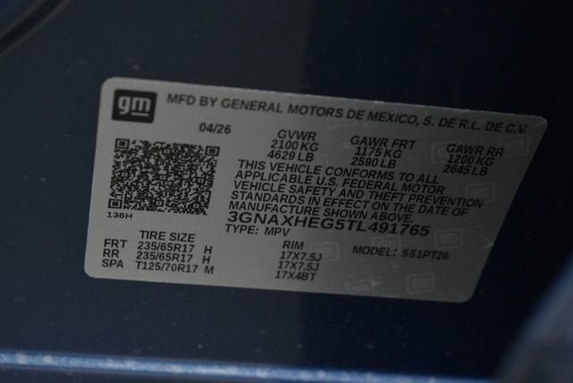 2026 Chevrolet Equinox LT