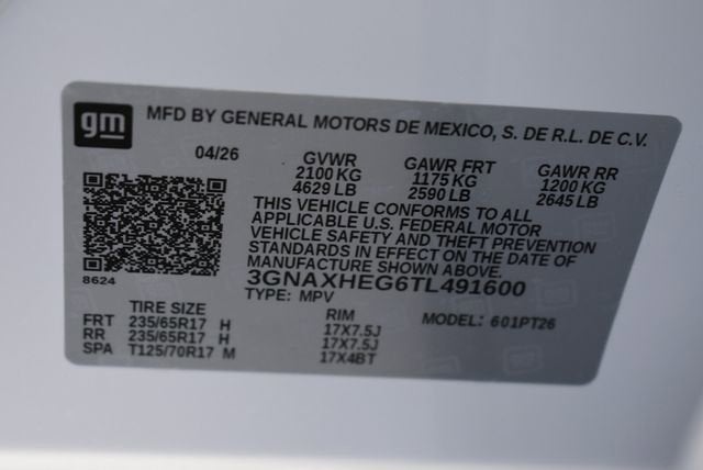 2026 Chevrolet Equinox LT