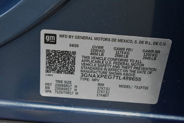 2026 Chevrolet Equinox LT