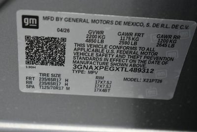 2026 Chevrolet Equinox LT