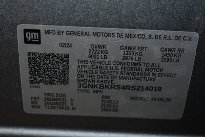 2024 Chevrolet Blazer RS