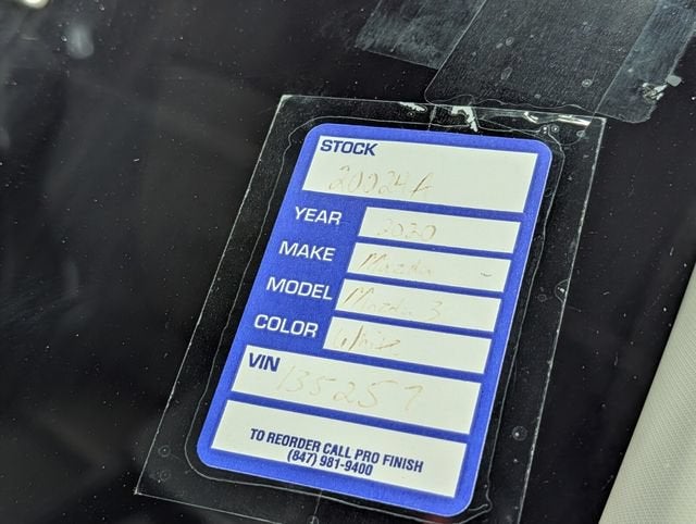 2020 Mazda Mazda3 Sedan Base