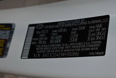 2024 Hyundai Santa Cruz SEL