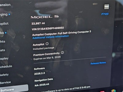 2023 Tesla Model S Standard Range