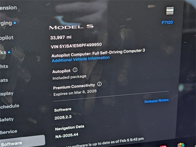 2023 Tesla Model S Standard Range