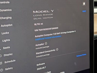2025 Tesla Model Y Long Range