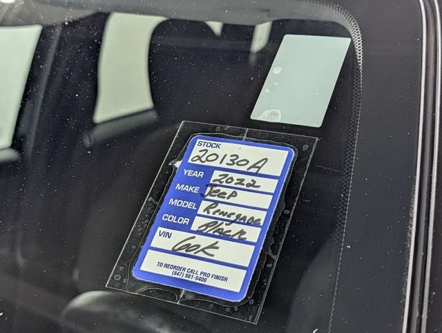 2022 Jeep Renegade Latitude 4x4