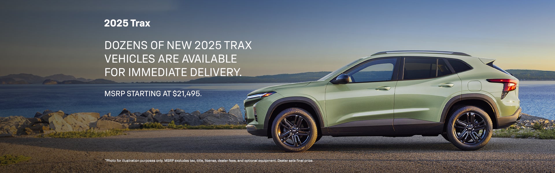 New 2025 Chevrolet Trax Offer