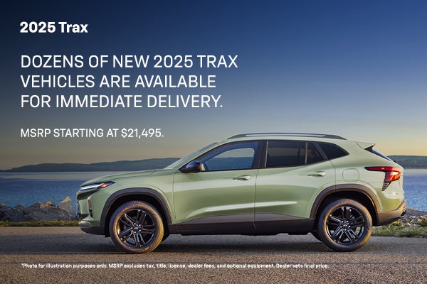 New 2025 Chevrolet Trax Offer