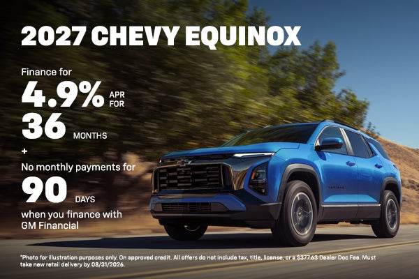 New Equinox Offer