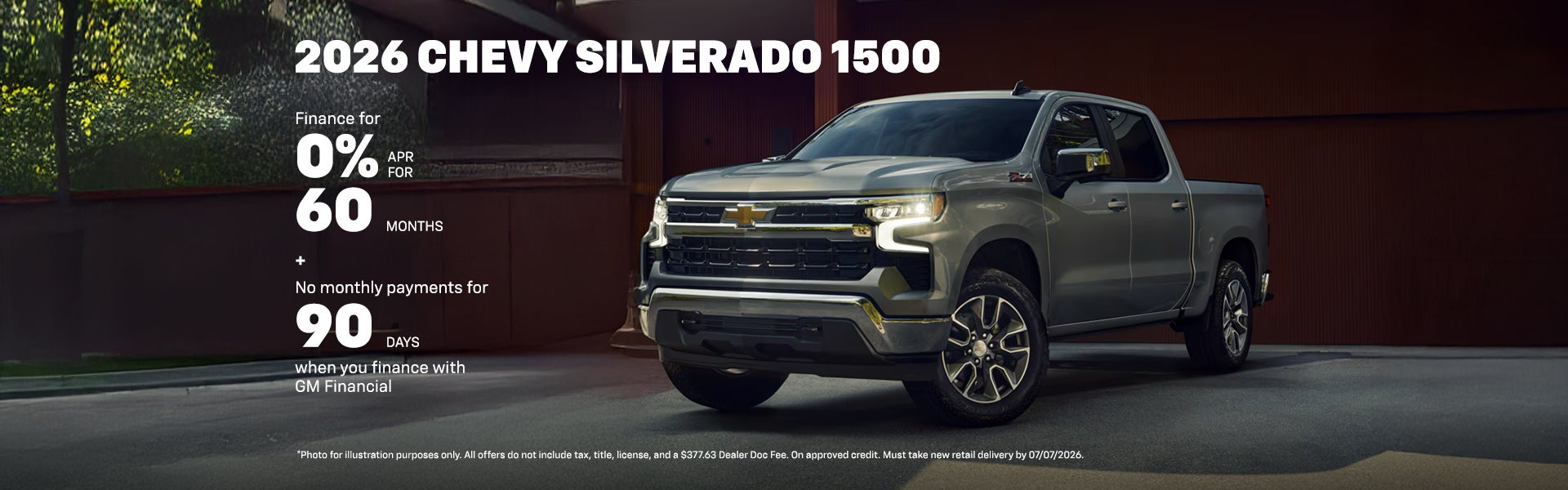 Silverado Offer